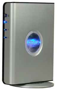 Digital Media Adapter Prestigio DMA-301 (DivX, DVD, VCD, MP3, CD, WMA,  PAL/NTSC/AUTO, ПДУ,LAN,Wi-Fi)