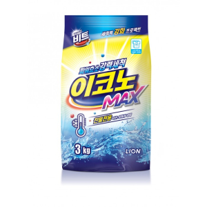 Lion Порошок для стирки в холодной воде мягкая упаковка 3кг Lion Beat Econo MAX 3kg pouch