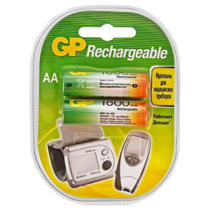 Аккумулятор GP 180 AAHCRA-2UEC2 блистер 2 шт АА