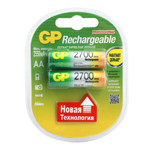 Аккумулятор GP 270AAHC-2CR2 блистер 2 шт АА
