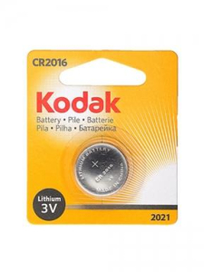 Батарейки Kodak CR2016-1BL 