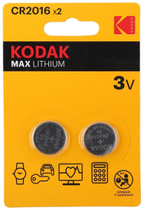 Батарейки Kodak CR2016-2BL 