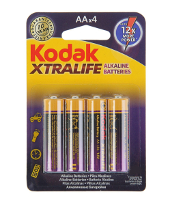 Батарейки Kodak LR6-4BL XTRALIFE KAA-4 (80/400/17600) (блистер 4 шт)