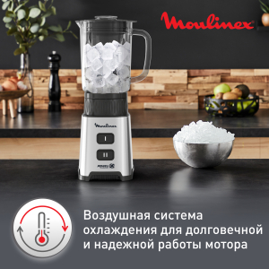 Блендер MOULINEX LM17GD10