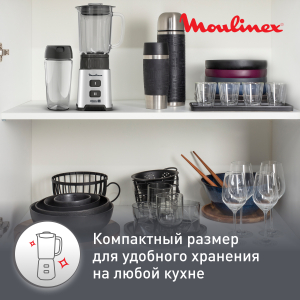 Блендер MOULINEX LM17GD10