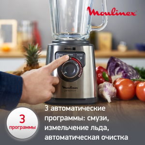 Блендер MOULINEX LM811D10 (высокоскоростной)