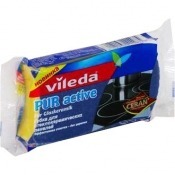 Губки для ухода за стеклокерамическими плитами VILEDA 6014