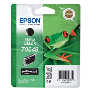 Картридж Epson C13T05484010 Matte Black (R800)
