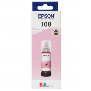Картридж Epson C13T09C64A 108 EcoTank для L8050/18050 светло-пурпурный
