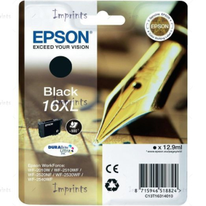 Картридж Epson C13T16314010 Black Pigment 16XL (WF-2010W) 500p