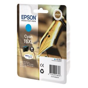 Картридж Epson C13T16324010 Cyan Pigment 16XL (WF-2010W) 450p