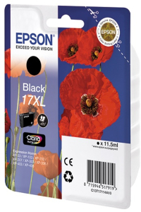 Картридж Epson C13T17114A10 Black Pigment XL (XP33/103/203/207/303/306/406) 470p