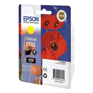 Картридж Epson C13T17144A10 Yellow XL (XP33/103/203/207/303/306/406) 450p