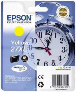 Картридж Epson C13T27144022 XL Yellow (WF-7110DTW/WF-7610DWF/WF-7620DTWF)