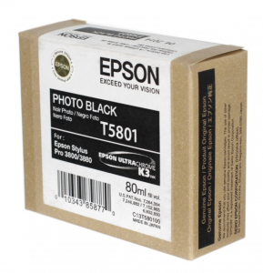 Картридж Epson C13T580100 (80 ml) Photo Black (Stylus Pro 3800)
