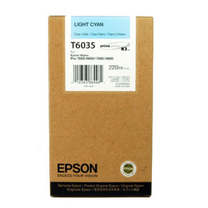 Картридж Epson C13T603500 Light Cyan (220 ml) (Stylus Pro 7880/9880)