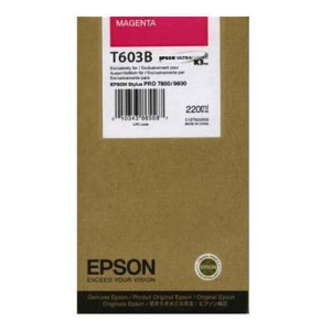 Картридж Epson C13T603B00 Magenta (220 ml) (Stylus Pro 7880/9880)