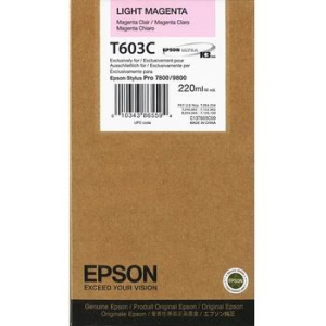 Картридж Epson C13T603C00 Light Magenta (220 ml) (Stylus Pro 7880/9880)