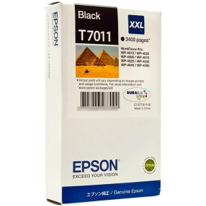 Картридж Epson C13T70114010 Black Extra High Capacity XXL 3400p (WP4000/WP4500)