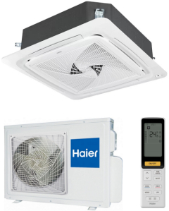 Кондиционер Haier AB140S1LK1FA/1U140S1LN1FB + (PB-950KB декоративная панель) кассетный
