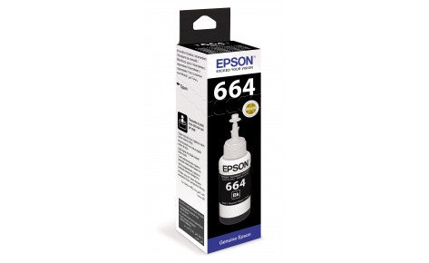 Контейнер Epson C13T66414A Black 70ml (L100/110/200/210/300/355)