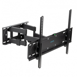 Крепление Kromax Pixis-XL  Black Тип: наклонный-поворо. Диагональ 37-75 дюймов.Расстояние от стены: 110-450 мм. Регулировка наклона: 0-15°. 