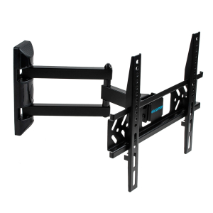 Крепление Kromax PIXIS-XS Black Тип: наклонный-поворо. Диагональ 22-55 дюймов.Расстояние от стены: 95-423 мм. Регулировка наклона: 0-12°.