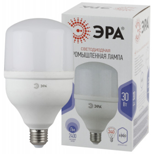 Лампа светодиодная ЭРА LED POWER T100-30W-6500-E27