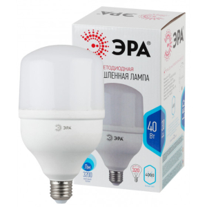 Лампа светодиодная ЭРА LED POWER T120-40W-4000-E27