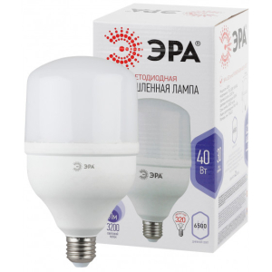 Лампа светодиодная ЭРА LED POWER T120-40W-6500-E27