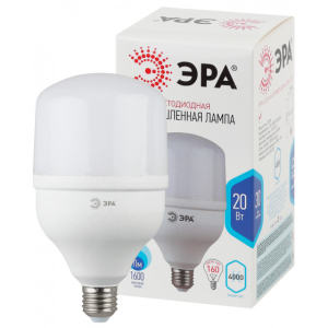 Лампа светодиодная ЭРА LED POWER T80-20W-4000-E27