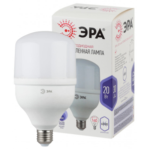 Лампа светодиодная ЭРА LED POWER T80-20W-6500-E27