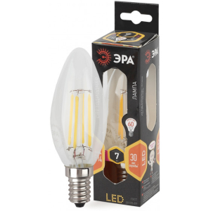 Лампа ЭРА F-LED B35-7w-827-E14 