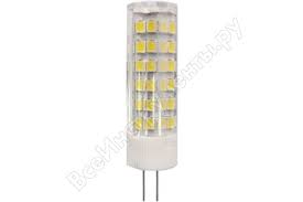 Лампа ЭРА LED JC-7w-220v-corn, ceramics-840-G4