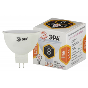 Лампа ЭРА LED MR16-8w-827-GU5.3