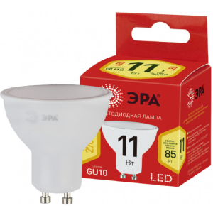 Лампа ЭРА RED LINE ECO LED MR16-11W-827-GU5.3
