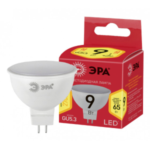Лампа ЭРА RED LINE ECO LED MR16-9W-827-GU5.3 R