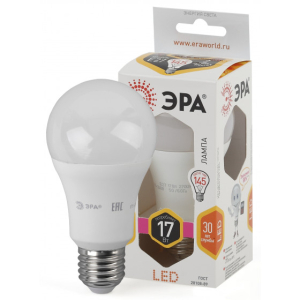 Лампа ЭРА STD LED A60-17W-827-E27