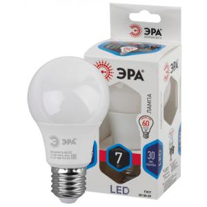 Лампа ЭРА STD LED A60-7W-840-E27