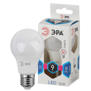 Лампа ЭРА STD LED A60-9W-840-E27