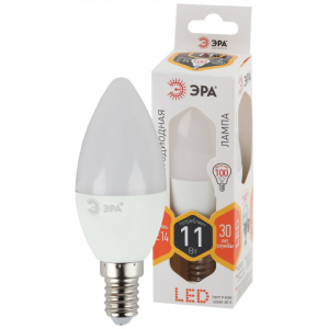 Лампа ЭРА STD LED B35-11w-827-E14 