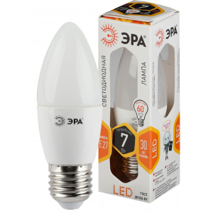 Лампа ЭРА STD LED B35-7W-827-E27
