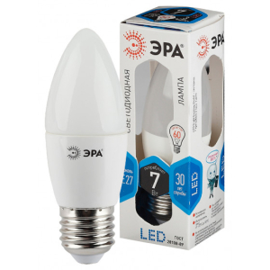 Лампа ЭРА STD LED B35-7W-840-E27