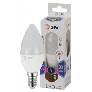 Лампа ЭРА STD LED B35-7W-860-E14