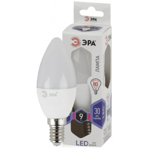 Лампа ЭРА STD LED B35-9W-860-E14