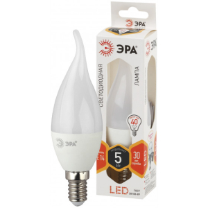 Лампа ЭРА STD LED BXS-5W-827-E14