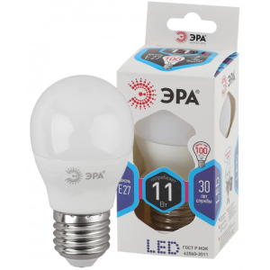 Лампа ЭРА STD LED P45-11W-840-E27
