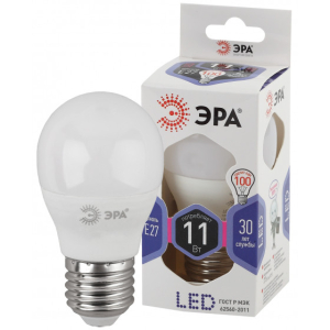 Лампа ЭРА STD LED P45-11W-860-E27