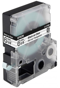 Лента Epson C53S623403 LC-2TBN9 (Цвет ленты - прозрачный, цвет текста - черный, ширина 6мм, длина 9м, прозрачная)
