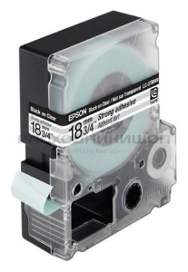Лента Epson C53S626409 LC-5TBW9 (Цвет ленты - прозрачный, цвет текста - черный, ширина 18мм, длина 9м, повышенной прочности)